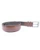DOUBLE SIDED LEATHER BELT CODE: 35-BELT-19-8622 (L.BROWN-BROWN)